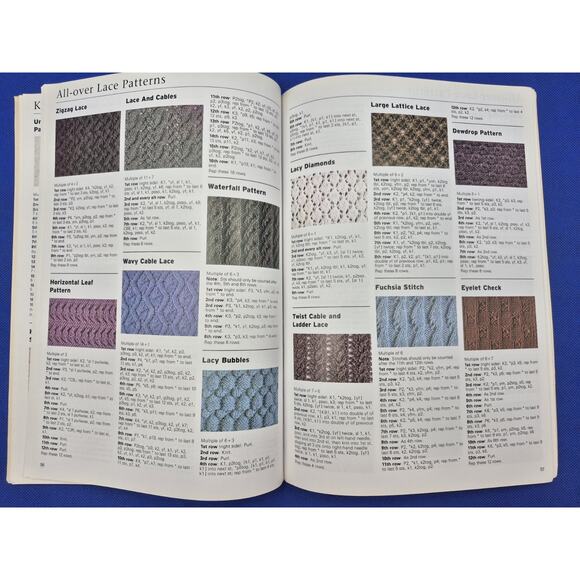 The Harmony Guides 450/440 Knitting Stitches 2 Volumes - Picture 14 of 15